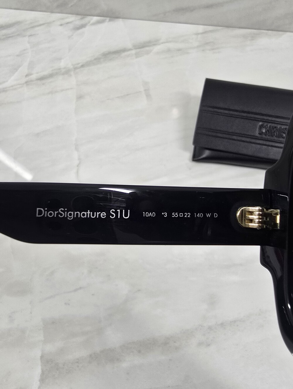 Dior Black Oversized Square Sunglasses - Picture 9 of 14